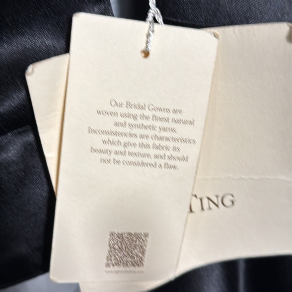 Black formal dress LT Lanting bride dress medium/large - Picture 3 of 12